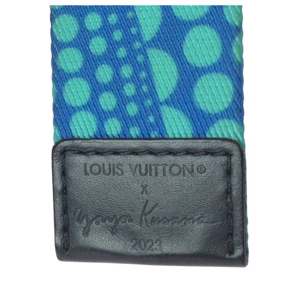 Louis Vuitton Ceinture LV Webbing Yayoi Kusama Blue Black Textile - Picture 7 of 9